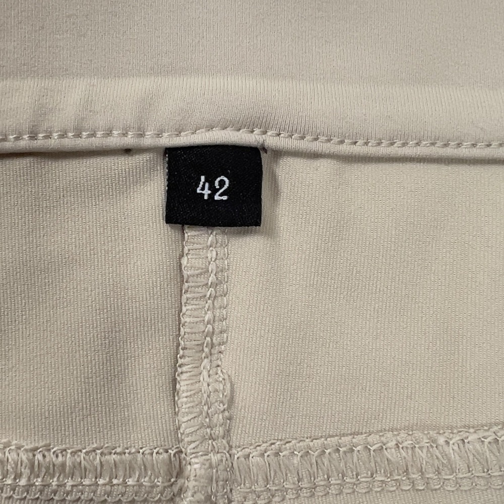 Public Rec Dealmaker Chino Shorts Mens Sz 42 Beige Stretch 8.5" Athletic - Picture 4 of 12